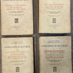 Costruzione di macchine. Quattro volumi