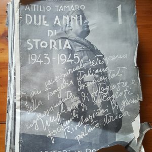 Attilio Tamaro, DUE ANNI DI STORIA 1943-1945 (66 fascicoli) – Tosi Editore
