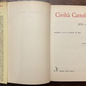 Civiltà cattolica 1850-1945. Quarto volume