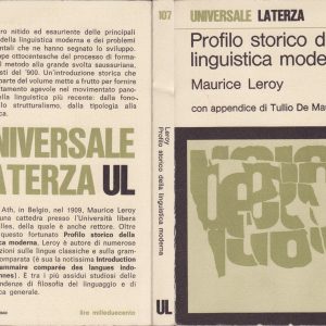 Maurice Leroy – Profilo Storico della Linguistica Moderna – 1969