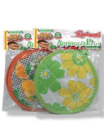 Presine Fatigati 2pz Diam.17,5cm Assortite