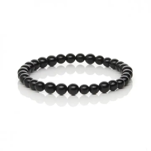 Bracciale in Tormalina Nera Naturale BiciBio Bioprofumeria