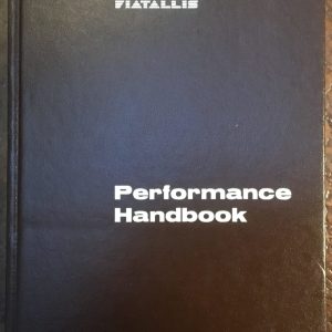 Fiatallis Performance Handbook September 1981