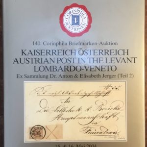 14. Corinphila Kaiserreich Österreich Austrian Post in the Levant Lombardo-Veneto