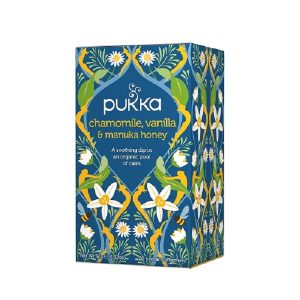 Tisana Bio Chamomile Vanilla & Manuka Honey Pukka